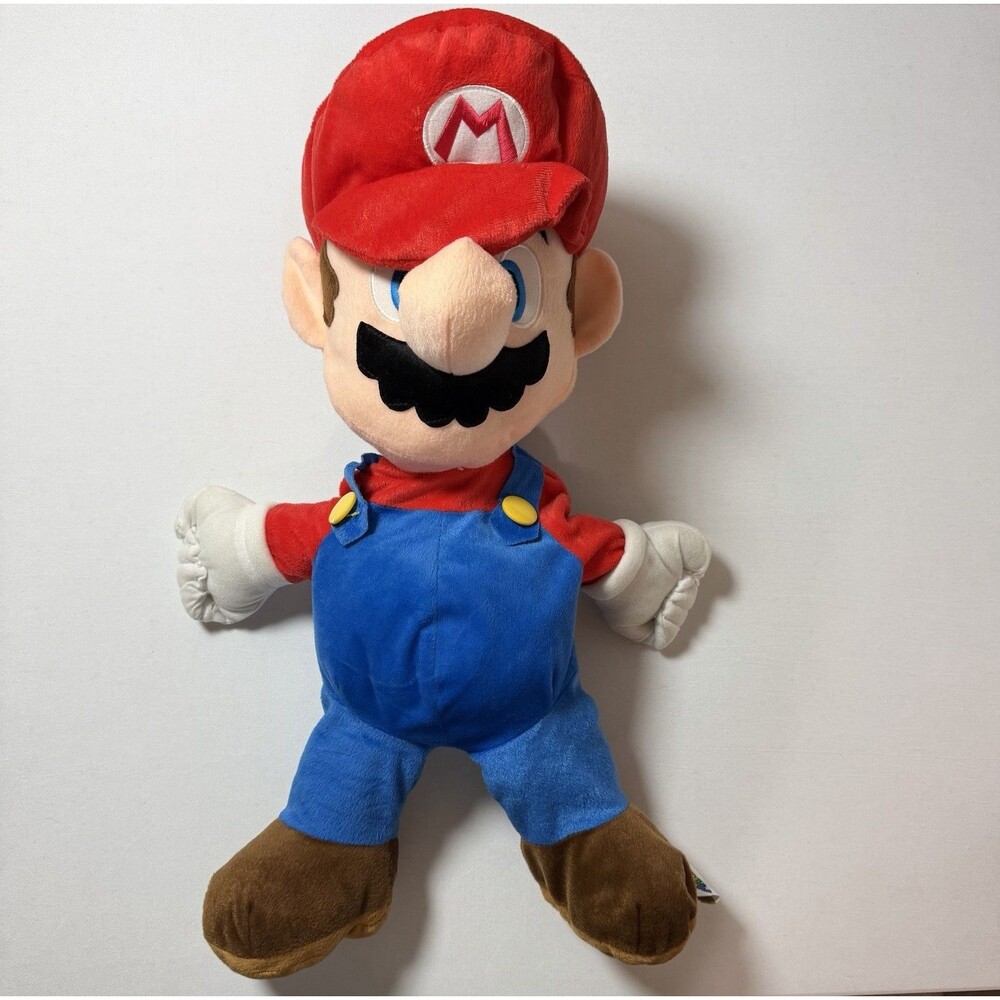 Mario Super Mario Bros  24 Inch Plush Doll Stuffed Toy Nintendo